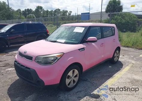 2016 Kia Soul из США, поврежденный, VIN KNDJN2A2XG7276480